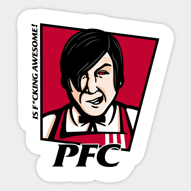 Popeyes Fried Chicken! Little Nicky Sticker TeePublic